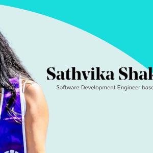Sathvika Shakhamuri; GoDaddy Software Developer.