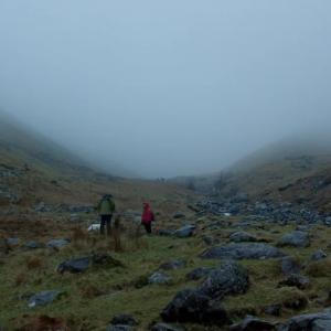 Greg Farley on a hike in the mountains.