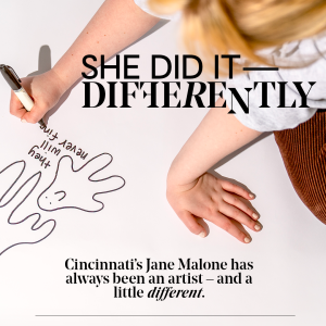 She did it differently.