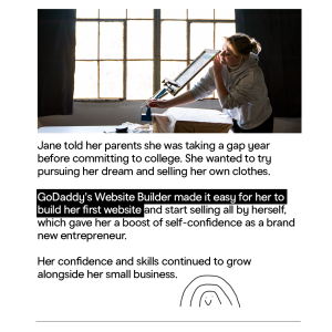 Jane told her parents she was taking a gap year.