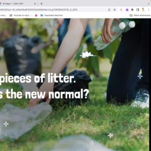 screenshot from TCS" "Global Innovator of the Year" digital meeting of GoTO Team
