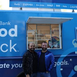 U.S. Bank supported local LGBT-owned small business Gnome Bath & Body by handing out free soaps via the U.S. Bank Good Truck during a recent SF LGBT Center Pride month event.