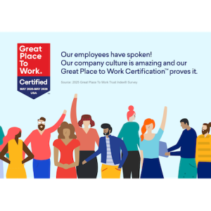 Our employees have spoken! Our company culture is amazing