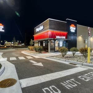 Exterior of Pizza Hut