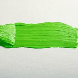 Green paint brush stroke 