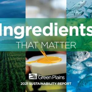 "Ingredients that Matter" over nature images
