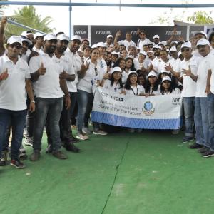 group photo of event