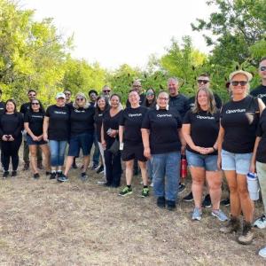 group standing together 