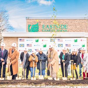 Groundbreaking at the Chemours STEM Hub at Eastside Charter School