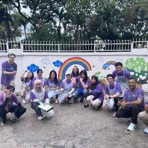 Kuala Lumpur employees at the IDA.