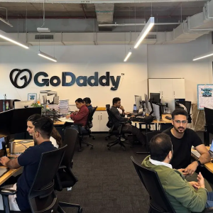 GoDaddy Gurgaon offices shown.