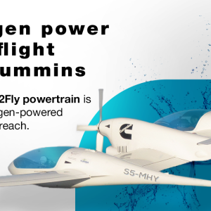Hydrogen power takes flight with Cummins
