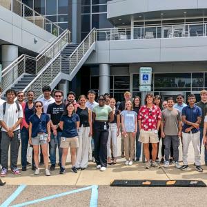 Group photo if this years HARMAN interns.