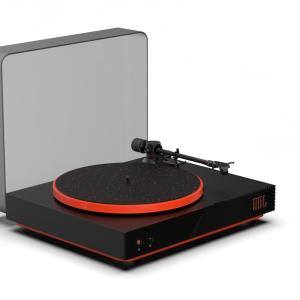 JBL turntable shown.