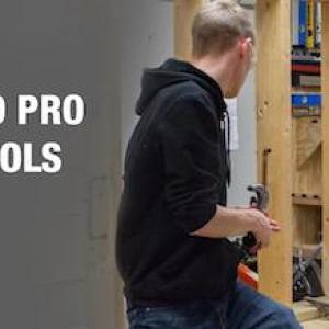 The Home Depot Foundation: Expanding Path to Pro to 250+ High Schools. Image of two male students (one black and one white) working on a carpentry project.