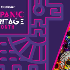 Southwire logo, Hispanic Heritage Month and decorated skull masks