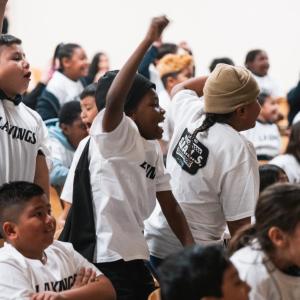 The students were surprised to learn that every one of them would receive a bike. 