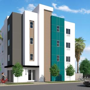 Brynhurst apartment complex rendering.