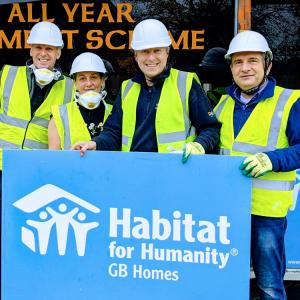 Whirlpool UK staff Habitat for Humanity