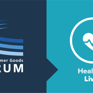 The Consumer Goods Forum Healthier Lives logo