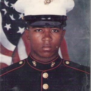 Photo of Virgil Miller in the Marine Corps.