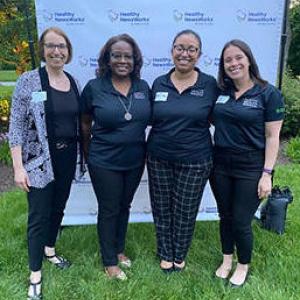 Attendees at Healthy NewsWorks hosted their 2022 Film and Book Fest