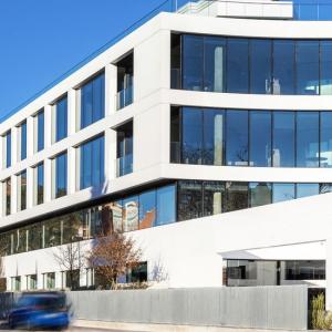 Modern office building