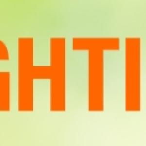 Banner saying lighting