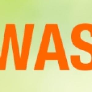 Banner saying Dishwashing.