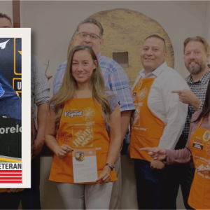 Photo montage of Krystal Mora and her team.