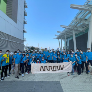 Arrow Electronics team in Hong Kong 