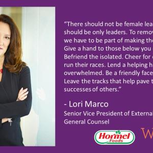 Lori Marco, Senior Vice President of External Affairs and General Council 