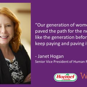 Janet Hogan, Senior Vice President of Human Resources 