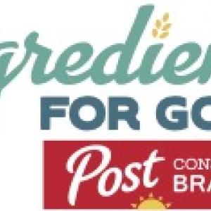"Ingredients for Good" Post Consumer Brands logo