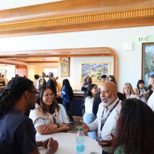 The networking lunch was organized by AEG’s employee network group Black Equity@AEG.