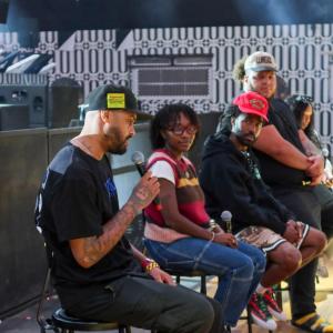 Goldenvoice staff spoke to students about their individual career paths and recommendations on how to break into live music and event production. 