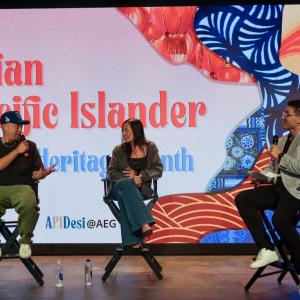 The panelists shared how their cultural identities, professional experiences, and creative vision have shaped their successful careers.