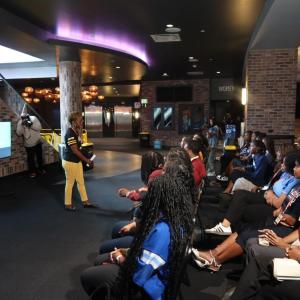 The day kicked off with a behind-the-scenes tour of Crypto.com Arena, the L.A. LIVE campus and the GRAMMY Museum. 