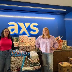 AXS hosted a toy drive this holiday season.