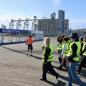 The day included guided tours of the festival grounds led by Goldenvoice’s Director of Festival Operations, Tim Le.