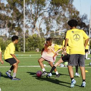 The clinics aimed to offer youth with access to positive, inclusive opportunities both on and off the field.