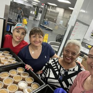QVC Group team member's participating in a Together For Good volunteer event.