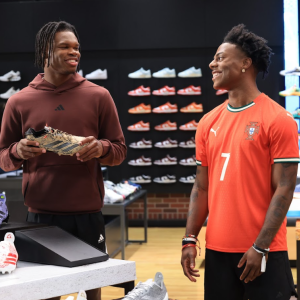 IShowSpeed and Travis Hunter.