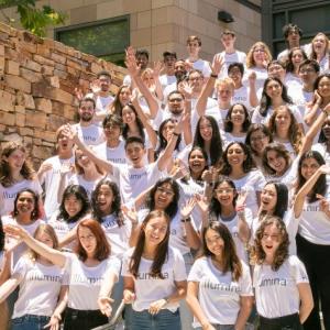 Illumina Interns cheering!