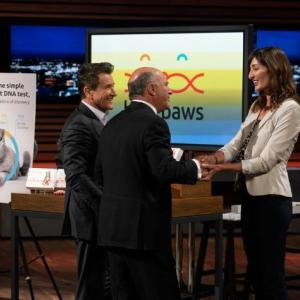 Anna Skaya appearing on Shark Tank with Kevin O'Leary