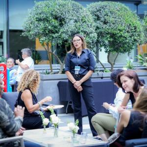 BIPOC, Women and minority-owned businesses met with corporations to showcase their goods and services.