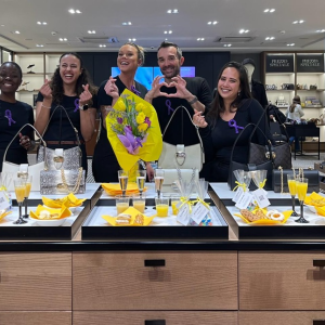 Tapestry teams celebrating Women's History Month around the world