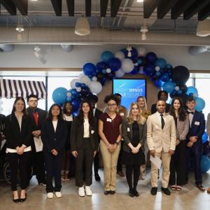 line of grant winners