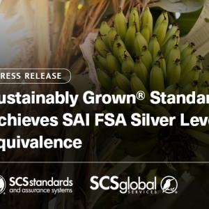 Sustainably Grown® Standard Achieves SAI FSA Silver Level Equivalence