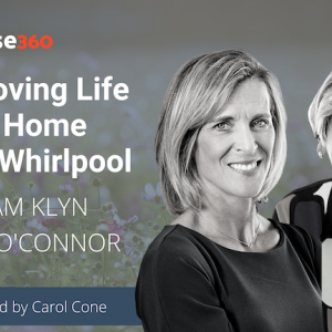 Pam Klyn, Senior Vice President of Corporate Reputation & Sustainability, and Deb O’Connor, Director of Global Corporate Reputation and Community Relations, from Whirlpool